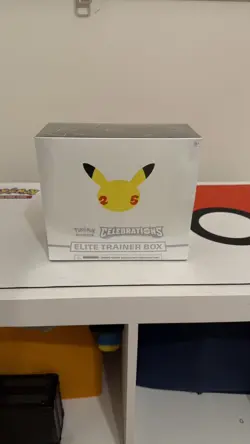 Pokemon TCG: 25th Anniversary Celebrations Elite Trainer Box Sealed Etb!!!!!!!!! 820650809439 - Image 1