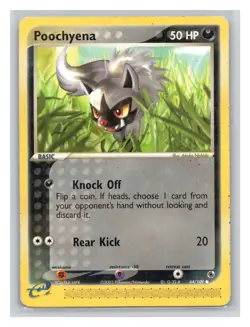 Pokemon TCG Poochyena - 64/109 Ruby and Sapphire Normal MP - Image 1