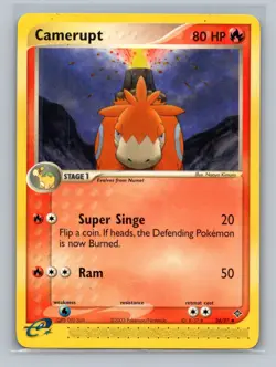 Pokemon TCG Camerupt 24/97 Dragon Normal LP - Image 1