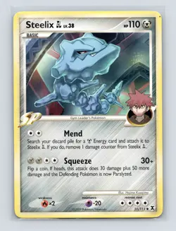 Pokemon TCG Steelix GL 51/111 Rising Rivals Normal MP - Image 1