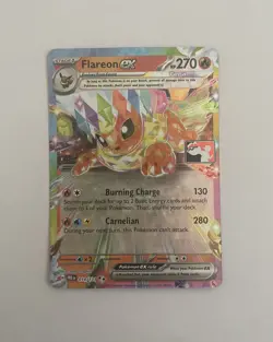 Flareon ex Play! Pokemon Stamped Holofoil (14/131) Prize Pack Series 7 - Image 1