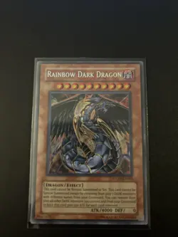 Rainbow Dark Dragon PTDN-EN003 Secret Rare NM Unlimited Yugioh - Image 1