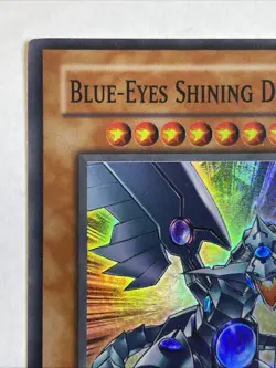Rare Blue Eyes Shining Dragon MOV-EN001 Limited Edition YuGiOh Foil - Image 3