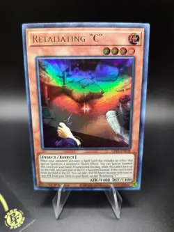 Yu-Gi-Oh! Retaliating "C" GFP2-EN108 Ultra Rare 1st Ed *Pack Fresh* - Image 1