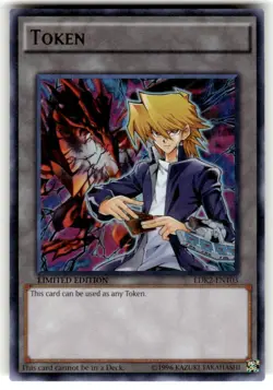 Yu-Gi-Oh Token Ultra Rare LDK2-ENT03 Limited Edition - Image 1