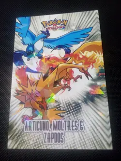Pokemon 2024 Card Database Attacks Kanto Cracked Holo Moltres Zapdos Articuno - Image 1