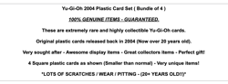 Yu-Gi-Oh 2004 Original GX Manga Card Bundle TV Retro Series Rare Vintage YuGiOh - Image 2