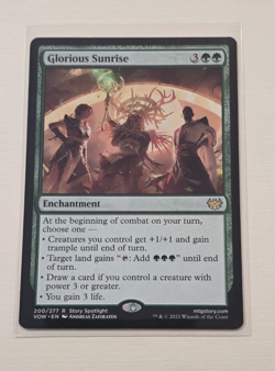 Glorious Sunrise Innistrad: Crimson Vow Regular - Image 1