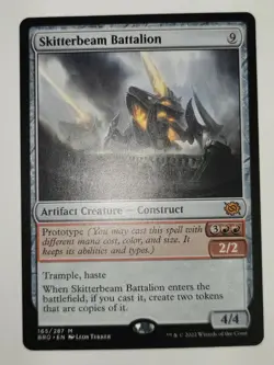MTG Skitterbeam Battalion The Brothers' War 165/287 Regular Mythic - Image 2