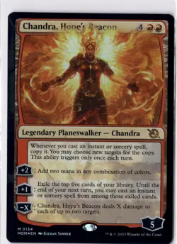 Chandra, Hope's Beacon NM* FOIL March Of The Machine ENGLISH 0134 -UnltdCards - Image 1