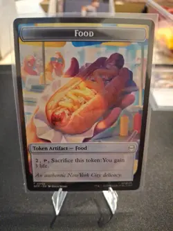 Food / Robot 0005 / 0006 (Double-Sided Token) - Marvel's Spider-Man - Foil - Image 1