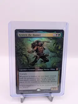 Kraven the Hunter [Extended Art Foil] #273 Magic Marvel Spider-Man - Image 1
