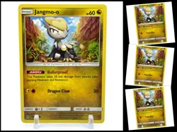 Pokemon Sun & Moon Guardians Rising 98/145 Jangmo-o 4X Mint/NM 4 Card Playset X4 - Image 1
