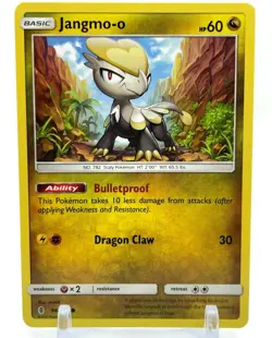 Pokemon Sun & Moon Guardians Rising 98/145 Jangmo-o 4X Mint/NM 4 Card Playset X4 - Image 2