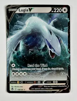 Lugia V 2022 Pokemon SWSH Silver Tempest Ultra Rare #138/195 * Near Mint - Image 1