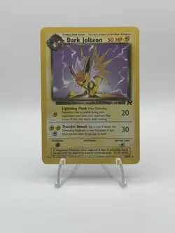 Pokemon TCG - DARK JOLTEON - 38/82 - UNLIMITED - WOTC - TEAM ROCKET (2000) - MP - Image 1