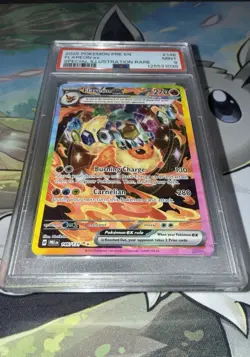 Flareon EX 146/131 PSA 9 Mint 2025 Prismatic Evolutions SIR Holo Card Pokemon - Image 2