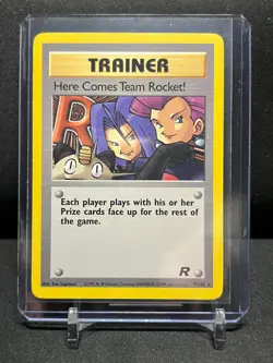 Here Comes Team Rocket! 71/82 Rare Pokemon 2000 Team Rocket - LP - Image 1
