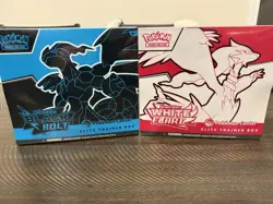 Pokemon Center Black Bolt and White Flare ETB Pokemon TCG - Factory Sealed - Image 1