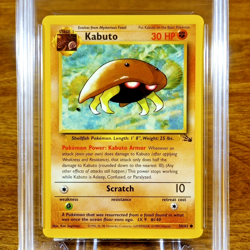 Pokemon Fossil Series Unlimited Kabuto 50/62 AGS Gem-MT 10 Common 1999 - Image 2