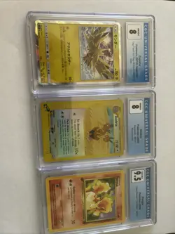 Pokemon CGC Slab Lot 3 Cards - Image 1