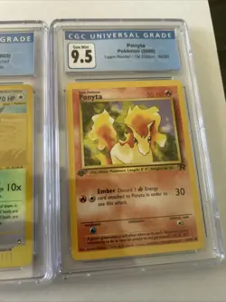 Pokemon CGC Slab Lot 3 Cards - Image 4
