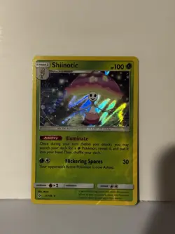 Shiinotic Holo Rare SM Base Set 17/149 NM Pokemon Fast Ship - Image 1
