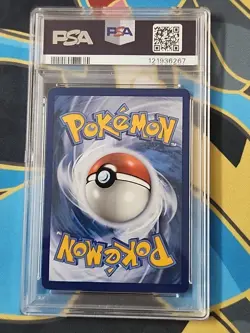 Pokemon Crown Zenith VSTAR SWSH291 Lucario Full Art Holo ETB Promo 2023 PSA7 - Image 2