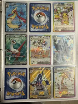 Pokemon Surging Sparks Collection (Only The Cards Binder Not Included) - Image 1