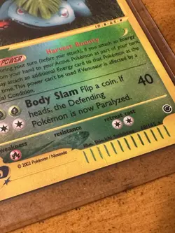 2002 Pokemon Expedition Venusaur #68/165 Reverse Holo RARE TCG WOTC VINTAGE CARD - Image 2