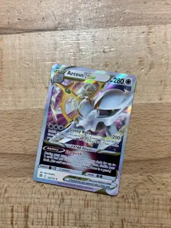 Arceus VSTAR #123/172 SWSH09: Brilliant Stars Ultra Rare Pokemon - Image 1
