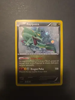 Rayquaza XY64 Holo Rare Pokemon Card XY Promo - Image 1