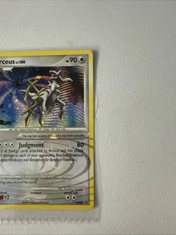 ARCEUS 2009 POKEMON CARD LV 100 HOLO DIAMOND PEARL PROMO DP50 LP/NM - Image 3