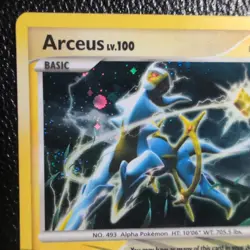 Pokemon TCG Arceus AR6 Holo Platinum Series Arceus Set 2009 LP - Image 3