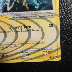 Pokemon TCG Arceus AR6 Holo Platinum Series Arceus Set 2009 LP - Image 5