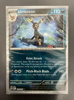 Umbreon 130/197 EB Games Exclusive Reverse Holo Promo | Sealed | Pokemon TCG - Image 1