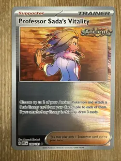 Professor Sada’s Vitality 120/131 Reverse Holo Pokemon Prismatic Evolutions NM - Image 1