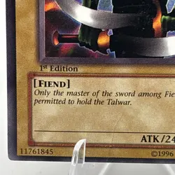 Yugioh Beast of Talwar PSV-103 1st Edition Pharaoh's Servant Ultra Rare LP - Image 4