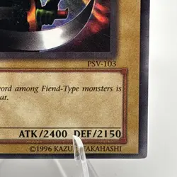 Yugioh Beast of Talwar PSV-103 1st Edition Pharaoh's Servant Ultra Rare LP - Image 5