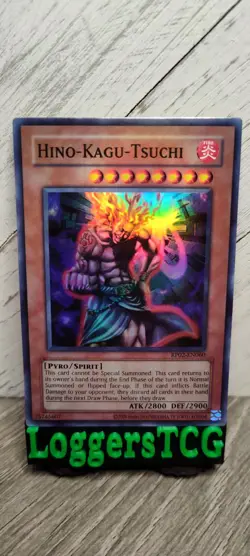 Yu-Gi-Oh! Hino-Kagu-Tsuchi / RP02-EN060 UNLIMITED NM REPRINT - Image 1