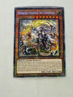 Yu-Gi-Oh! Starlight Rare Dogmatika Fleurdelis, the Thunderbolt DOOD-EN026 - Image 1
