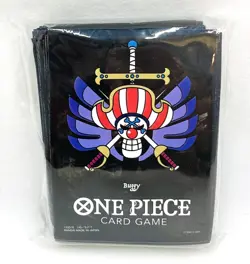 ONE PIECE Buggy Pirate Flag BANDAI Official Limited Card 70 Sleeves From JAPAN - Image 1
