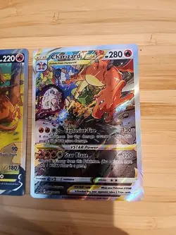 Charizard V SWSH 260, 261, 262 SWSH: Sword & Shield Promo Cards Holo Pokemon - Image 4