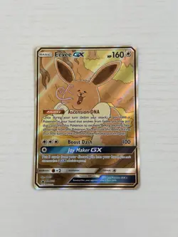 Eevee GX SM233 Full Art Promo Black Star Ultra Rare Holo Pokemon TCG Card NM - Image 1