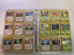 Pokemon Card Binder Lot 150+ Vintage WoTC Era Holo Trainer Energy Please Read - Image 3