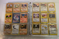 Pokemon Card Binder Lot 150+ Vintage WoTC Era Holo Trainer Energy Please Read - Image 5