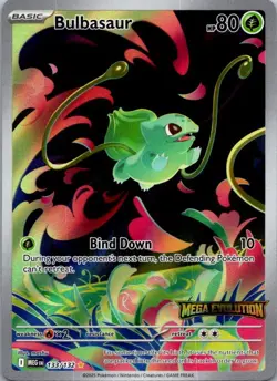 Bulbasaur - (Mega Evolution Stamped) Illustration Rare Miscellaneous Cards & Pro - Image 1