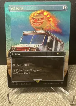 Sol Ring # 912 FOIL MTG SLD Secret Lair Playstation Twisted Metal NM Magic Card - Image 1