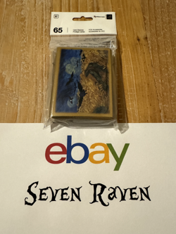 Pokemon Center Van Gogh Museum Corviknight Crows Card Sleeves BRAND NEW SEALED ! - Image 1