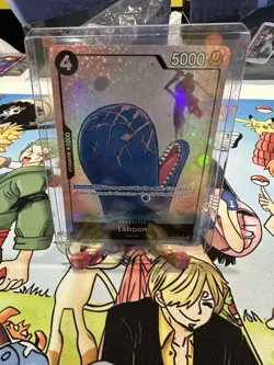 EXACT CARD PICTURED Laboon EB01-048 Alt Art AA One Piece TCG Memorial Collection - Image 1